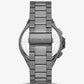 Oversized Lennox Gunmetal Watch