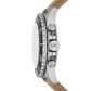 Men's Everest Quartz Chronograph Camel Leather Watch 45mm