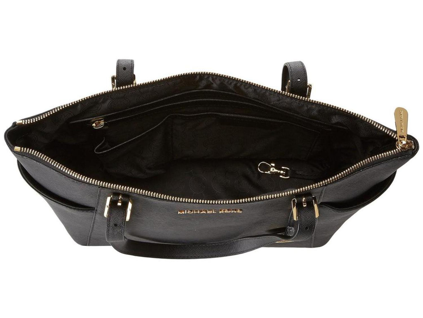 Jet Set Saffiano Top-Zip Tote