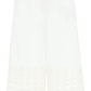 Stella mccartney cropped pants with embroidered hem