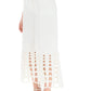 Stella mccartney cropped pants with embroidered hem