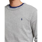 Cotton Terry Crew Neck Sweatshirt
