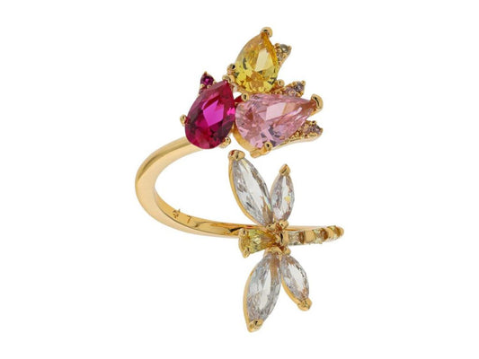 Greenhouse Floral Wrap Ring