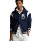 Fleece Hooded Baseball Jacket