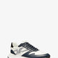 Dax Two-Tone Leather Trainer