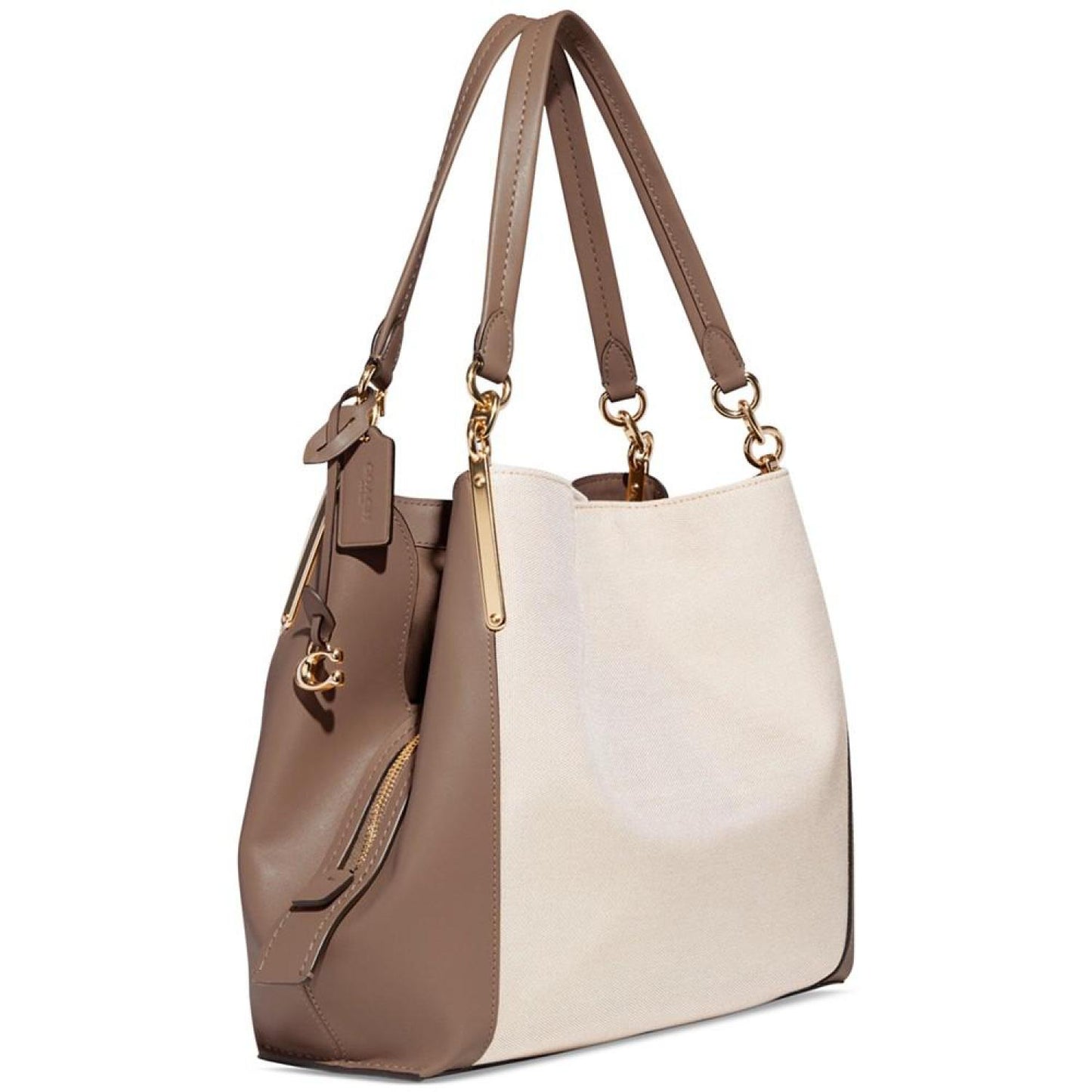 Badge Jacquard Dalton 31 Shoulder Bag - Macy's Exclusive