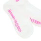 Alexander mcqueen stripe skull sports socks