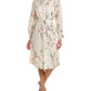 Marchesa Notte Printed Shirtdress