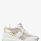 Mabel Glitter Chain Mesh Trainer