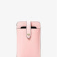 Saffiano Leather Smartphone Crossbody Bag
