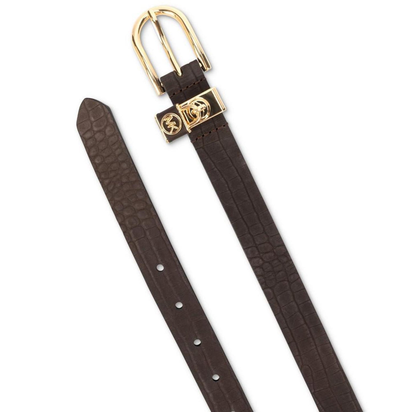 Women's Croc-Embossed Belt