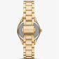 Mini Lauryn Pavé Gold-Tone Watch