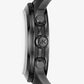 Oversized Runway Black-Tone Watch
