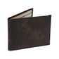 Slim Billfold in Large Horse and Carriage Coated Canvas