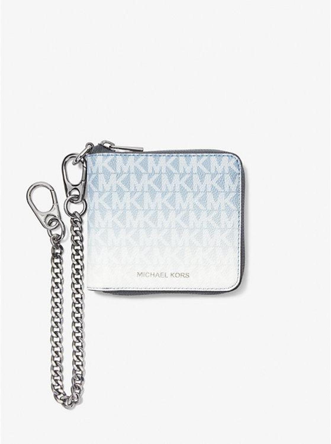 Ombré Logo Billfold with Chain
