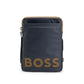 Coated-material reporter bag with logo detail