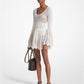 Hand-Crocheted Cotton and Cashmere Dress