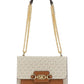 Michael Michael Kors Heather Logo Plaque Large Shoulder Bag