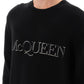 Alexander mcqueen sweater with logo embroidery