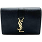 Saint Laurent Cassandra  Leather Wallet  (Pre-Owned)