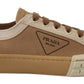 Prada Gabardine Bicol Low Top Sneakers Men's Shoes