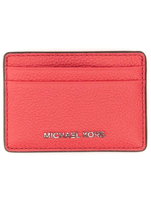 Michael Michael Kors Logo-Lettering Card Holder