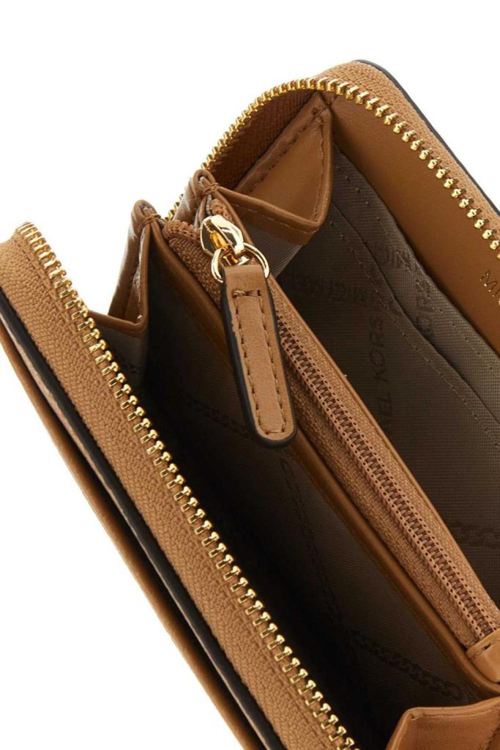 Pebbled Leather Wallet Michael Kors Wallet Small Zip Around