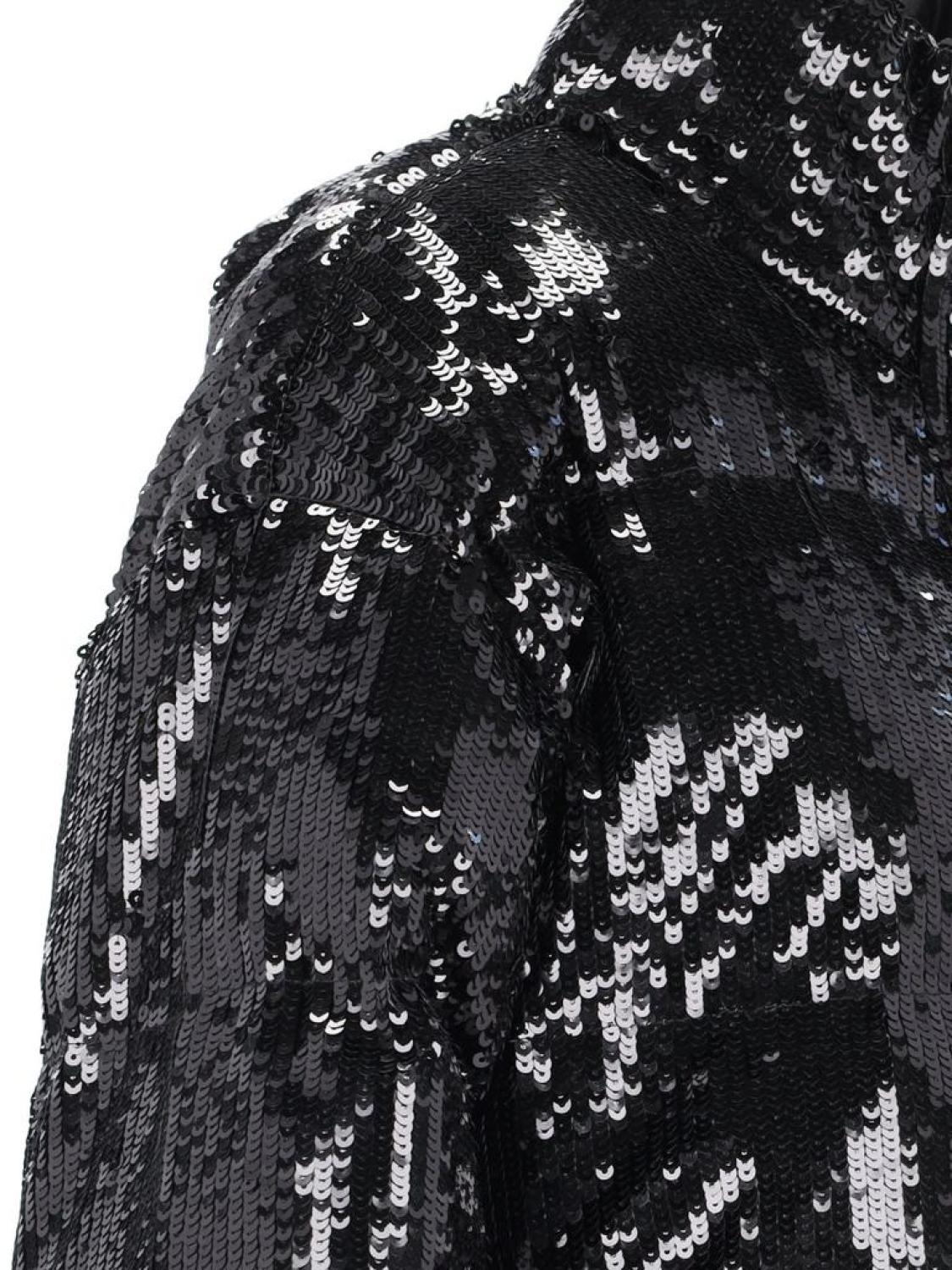 Michael Michael Kors Sequin Embellished Puffer Jacket