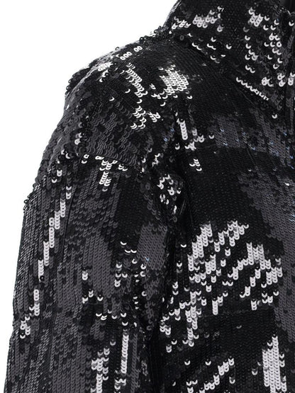 Michael Michael Kors Sequin Embellished Puffer Jacket