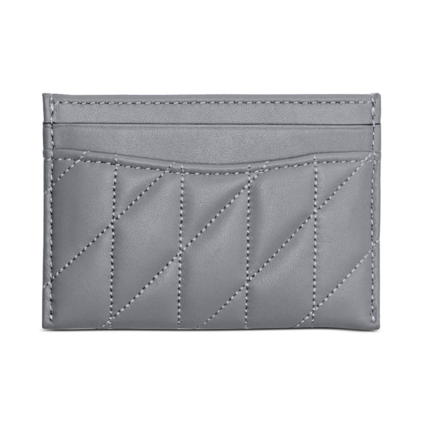 Essential Quilted Pillow Leather Card Case