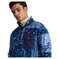 Bandanna Patchwork-Print Fleece Pullover