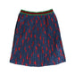 Gucci Pleated Metallic Bow Silk-Blend Skirt