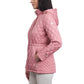 Women's Petite Quilted Hooded Anorak Coat