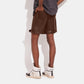 Coach Outlet Distressed Leather Shorts