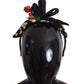 Dolce & Gabbana Diadem Headband Tiara Berry Fruit Crystal Bow Hair