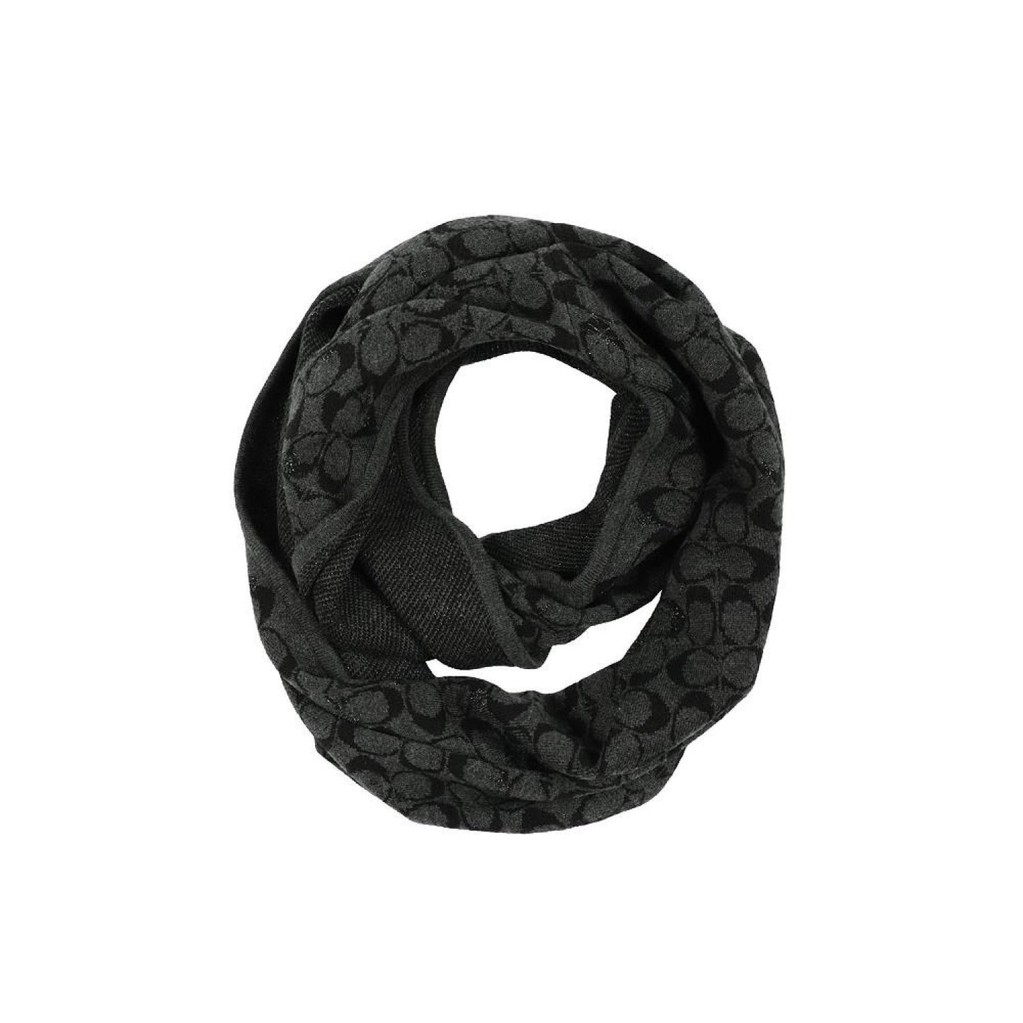 Women's Signature Logo Star Print Infinity Scarf