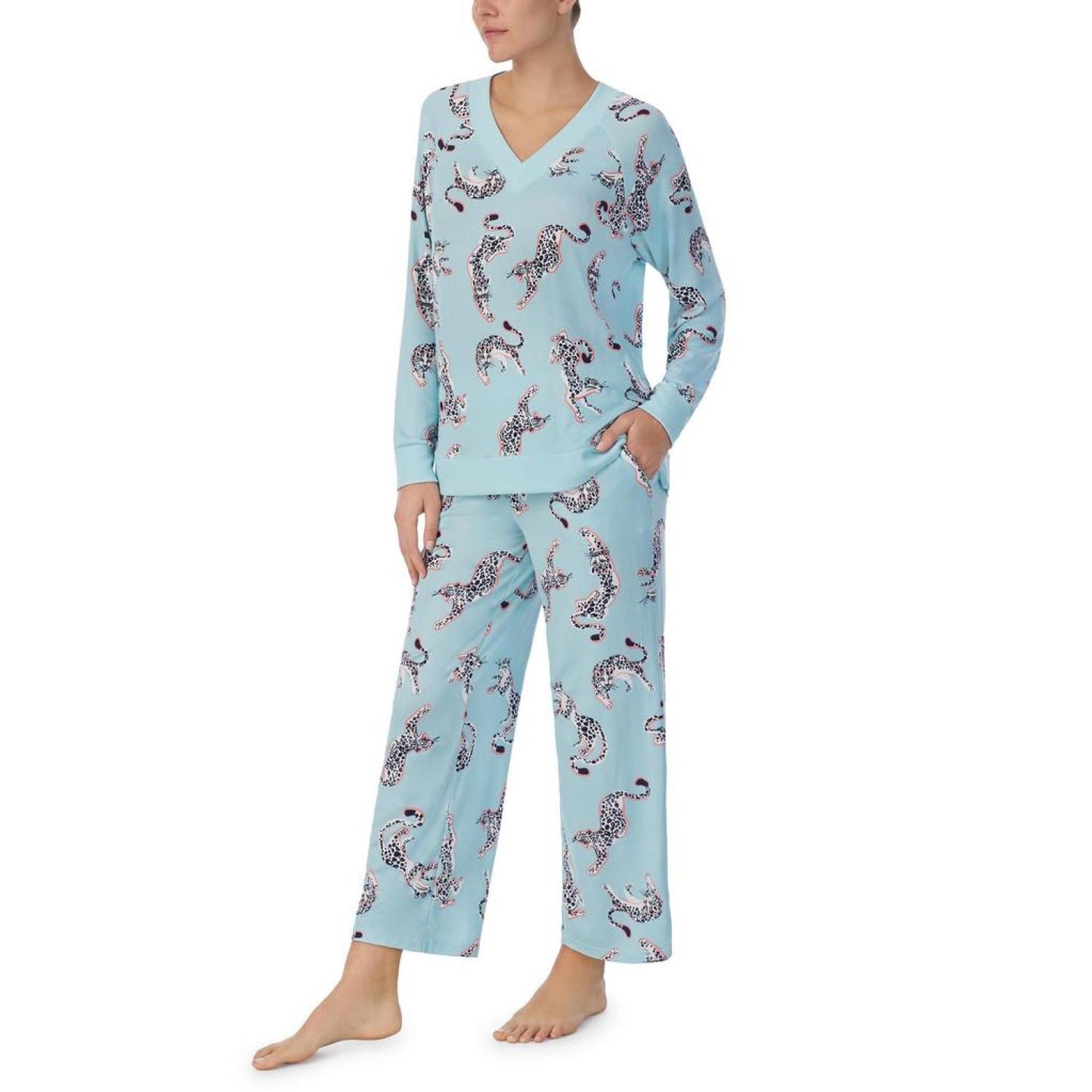 Long Sleeve V-Neck PJ Set