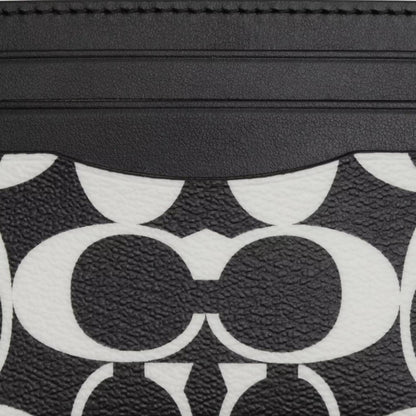 Coach Outlet Slim Id Card Case In Signature Canvas