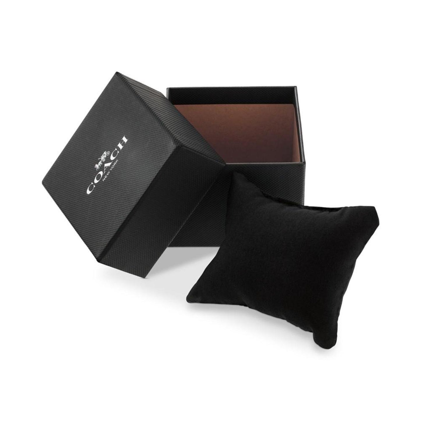 Men's Kent Black Silicone Strap Watch 44mm