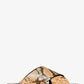 Ruth Python Embossed Leather Slide Sandal