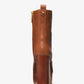 Natasha Leather Platform Boot