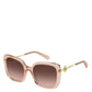 Safilo Square Sunglasses, 55mm
