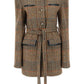 Stella mccartney wool blend tweed coat