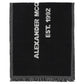 Alexander mcqueen mcqueen graffiti oversized scarf