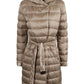 MAX MARA Women's Novef Beige Reversible Padded Long Coat