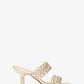 Nadia Metallic Braided Mule