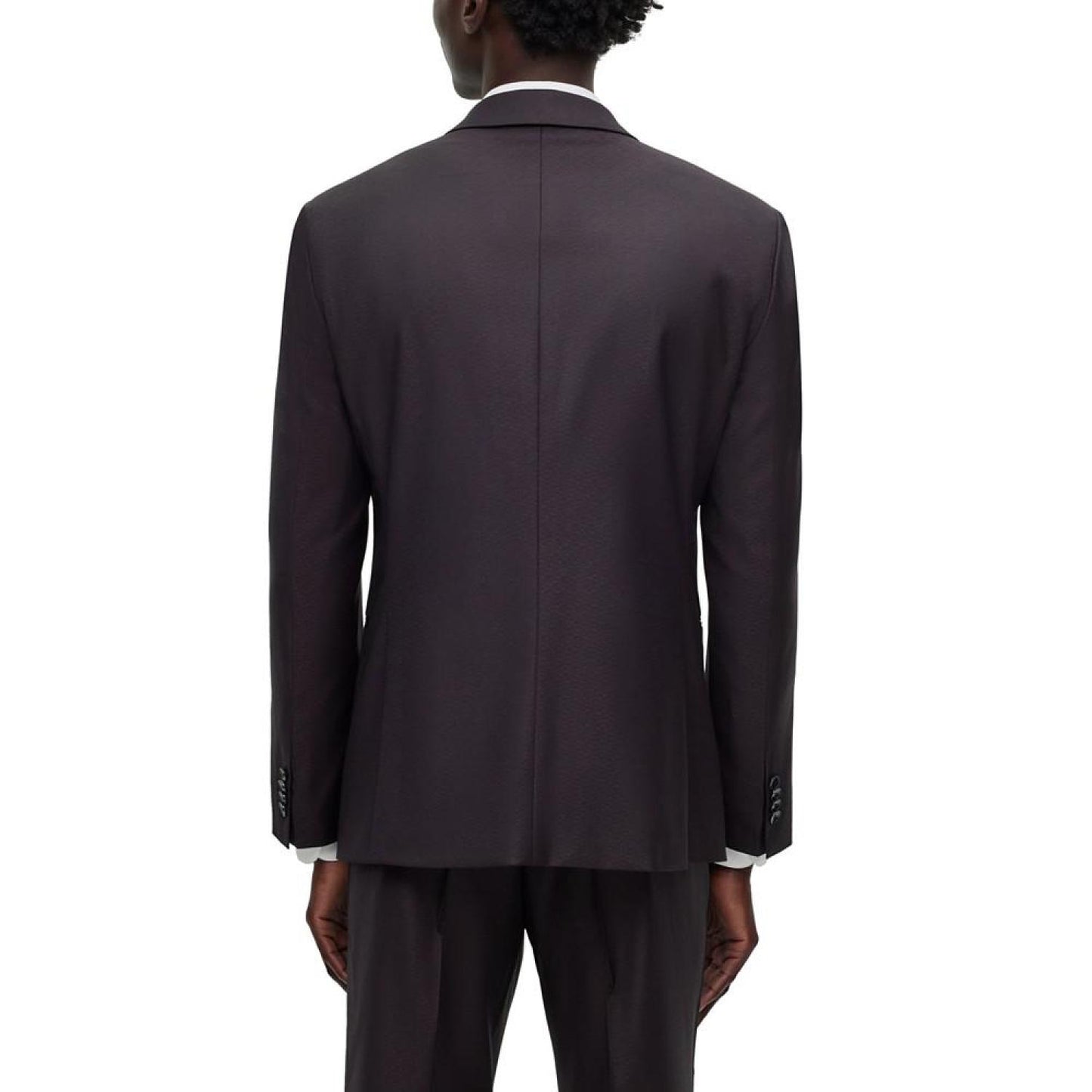 Men's Micro-Patterned Slim-Fit Tuxedo
