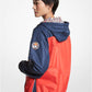 MK X ellesse Color-Block Woven Windbreaker