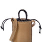 Chloe Louela Mini Leather Bucket Bag