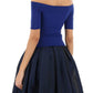 Alexander mcqueen knitted off-shoulder top
